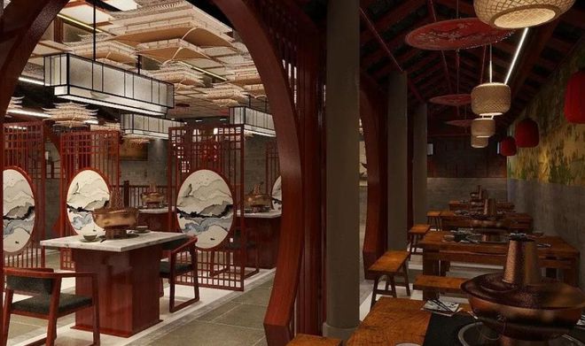 型：这个配色让顾客食欲暴增凯发k8火锅店设计风格转