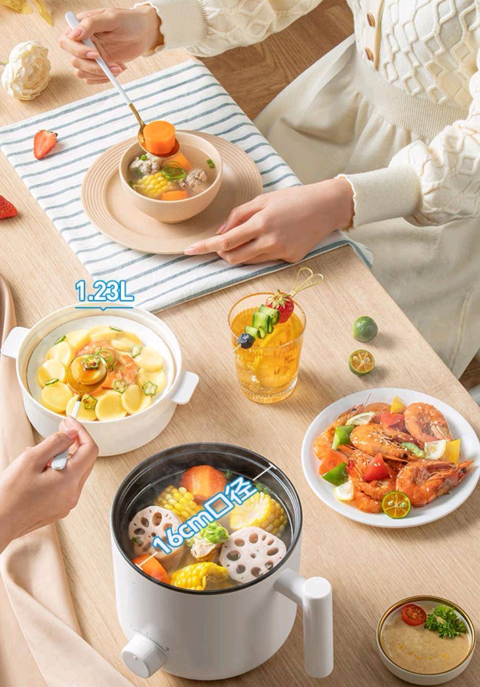 小宇宙一锅承包你的味蕾盛宴!凯发app网站美的电煮锅美食(图7) 小宇宙一锅承包你的味蕾盛宴!凯发app网站美的电煮锅美食(图7)